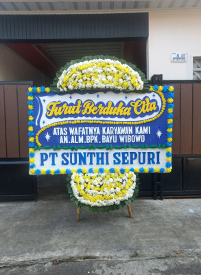 Papan Bunga Duka di Trumon Timur