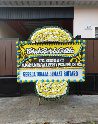 Papan Bunga Duka di Trumon Timur